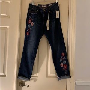 Vintage American bestie embroidered jeans